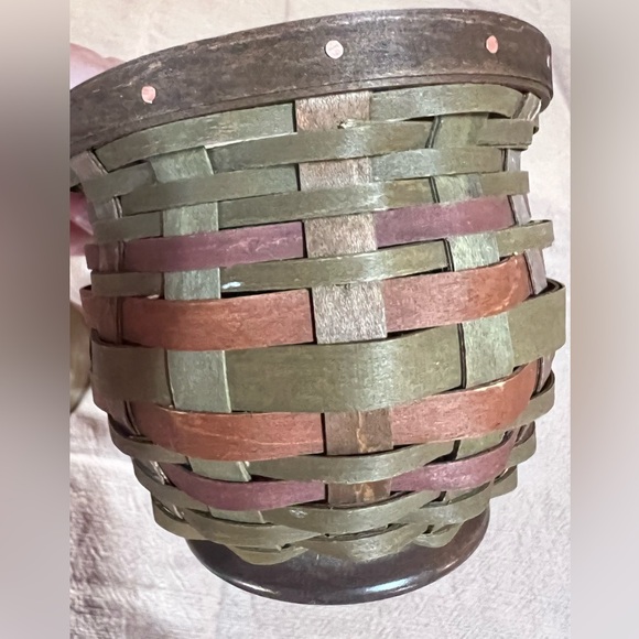 Longaberger Collectors Club American Traditions Woodland Pinecone Basket, EUC - Picture 5 of 12